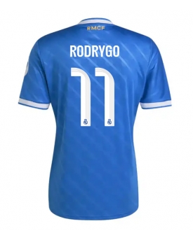Billige Fotballdrakt Real Madrid Rodrygo Goes #11 Replika Tredjedrakt 2025-26 Kortermet Billige Fotballdrakt Real Madrid Rodrygo Goes #11 Replika Tredjedrakt 2025-26 Kortermet